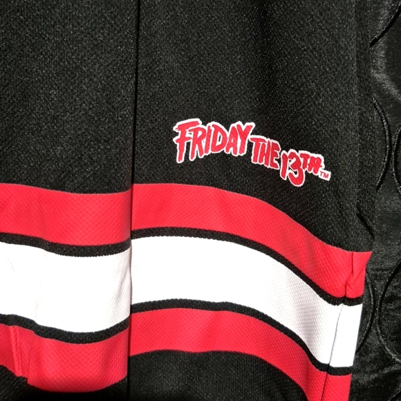 Friday The 13th Black and Red Graphic Dress - Picture 3 of 5